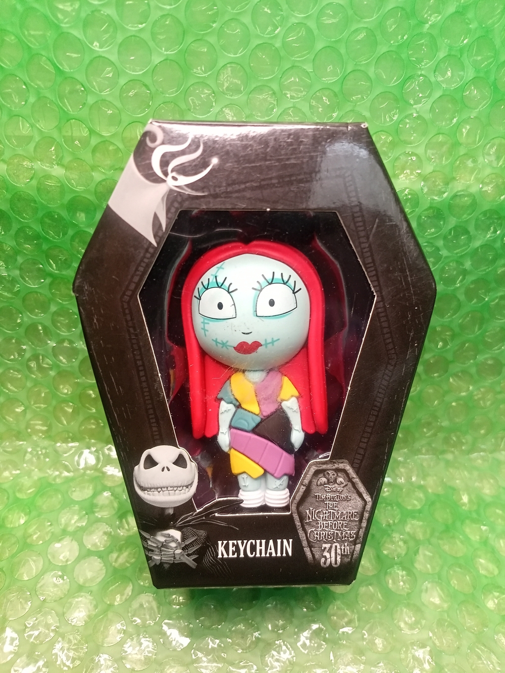 Disney Nightmare Before Christmas Sally Vinyl Doll Keychain